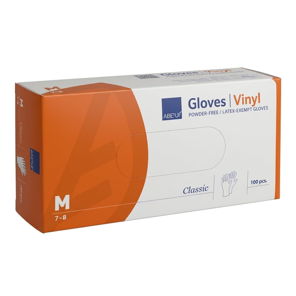 Partijhandel Classic Vinyl handschoen M (100 stuks)
