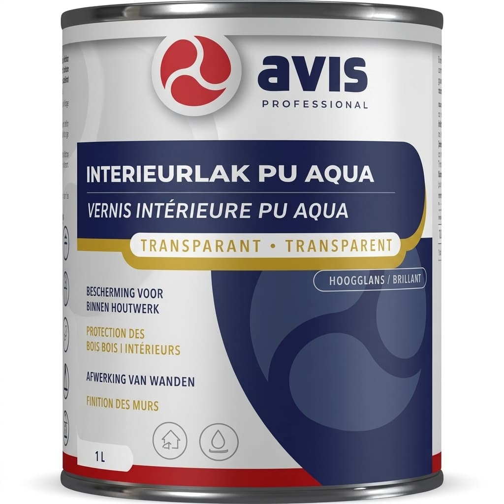 Aqua Blanke Lak HG 1L Hoogglans