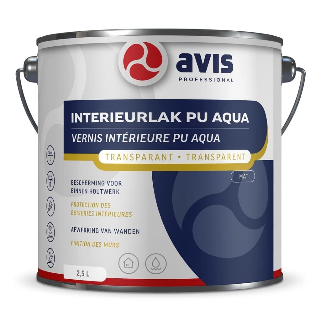 Aqua Blanke Lak Mat 2.5L