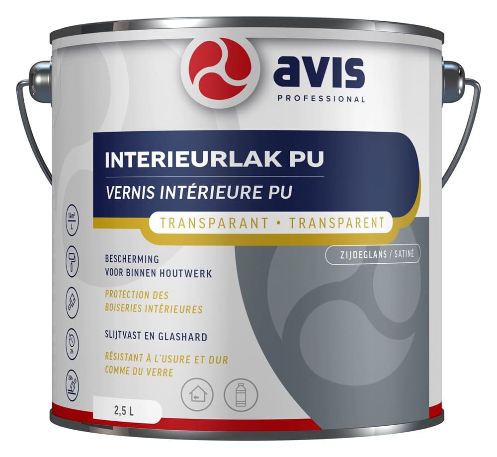 Blanke Lak ZG 2.5L Zijdeglans