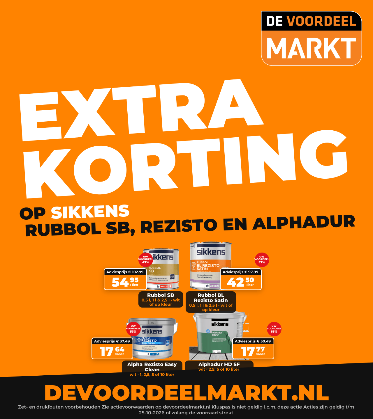 Herfst: Sikkens extra korting