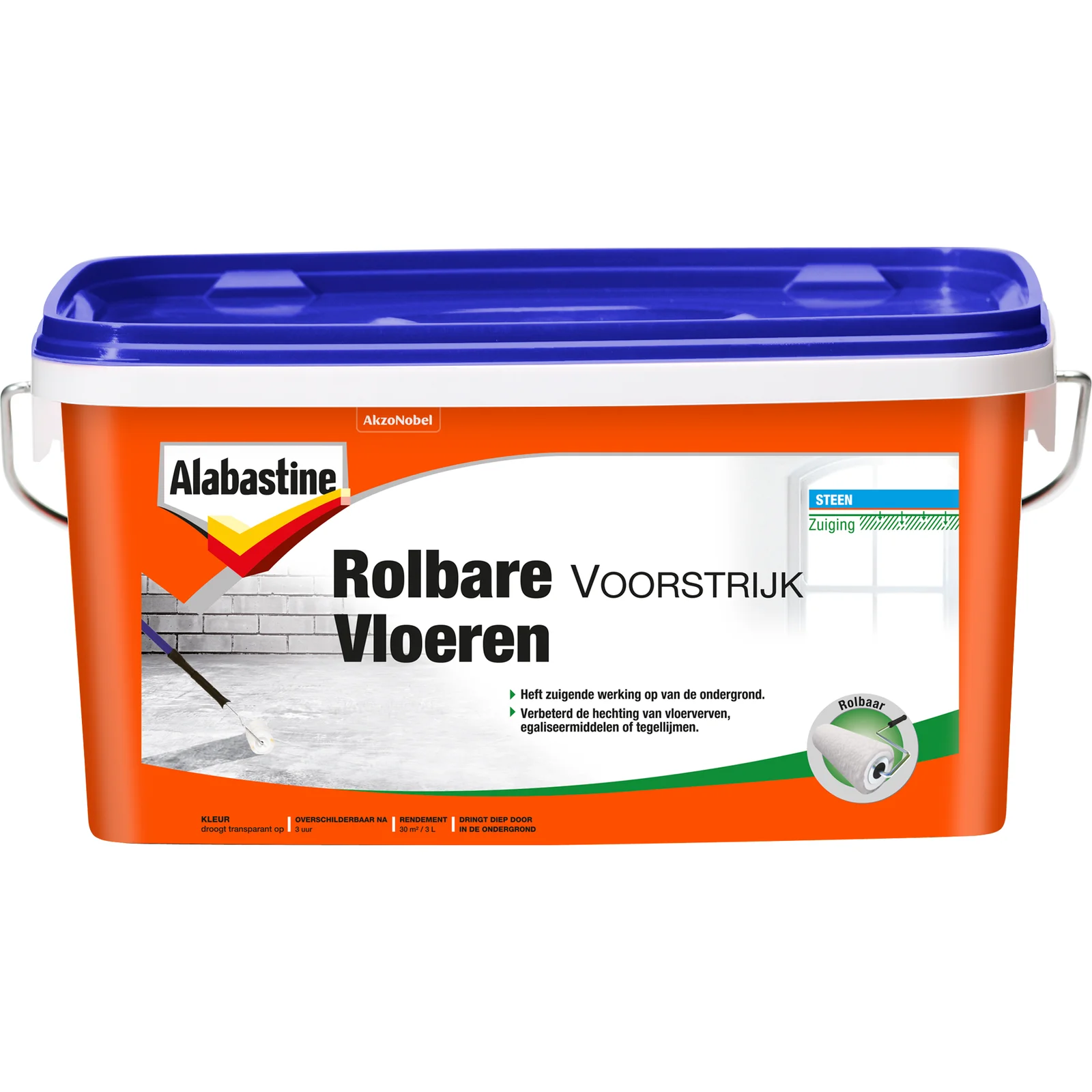 Alabastine Rolb Voorstr. Vloeren 2,5L