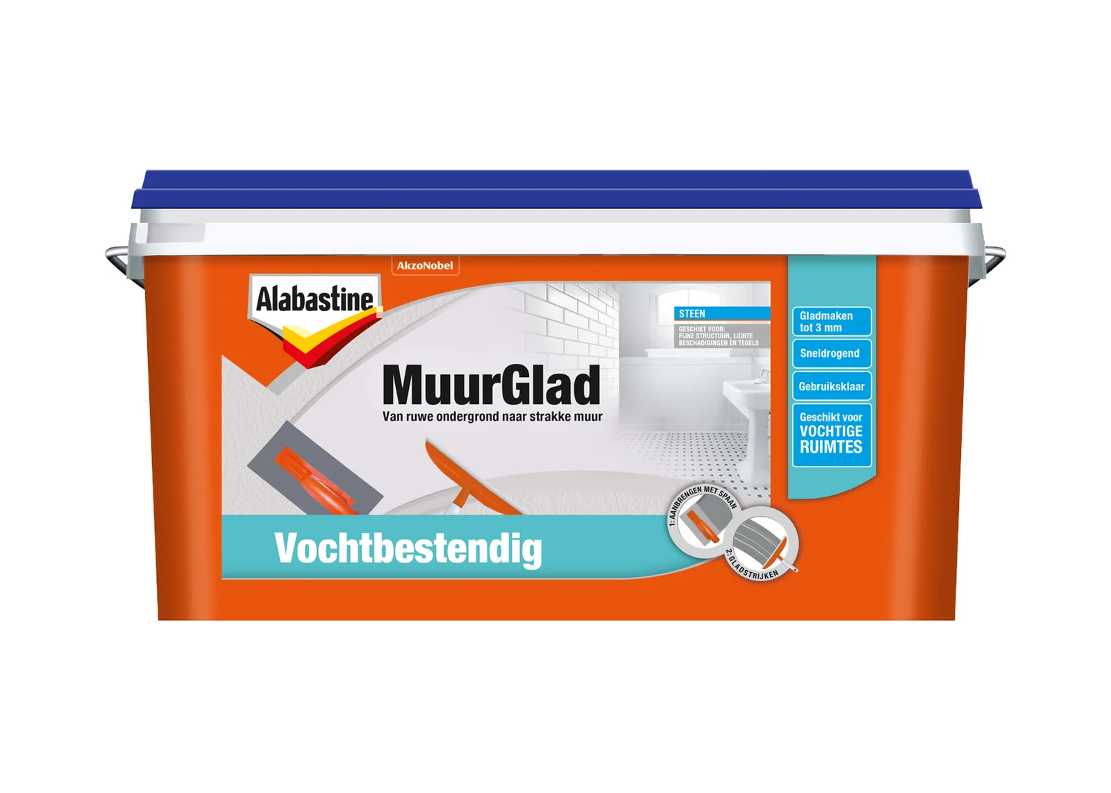 Alabastine Muurglad Vochtbestendig 5 L