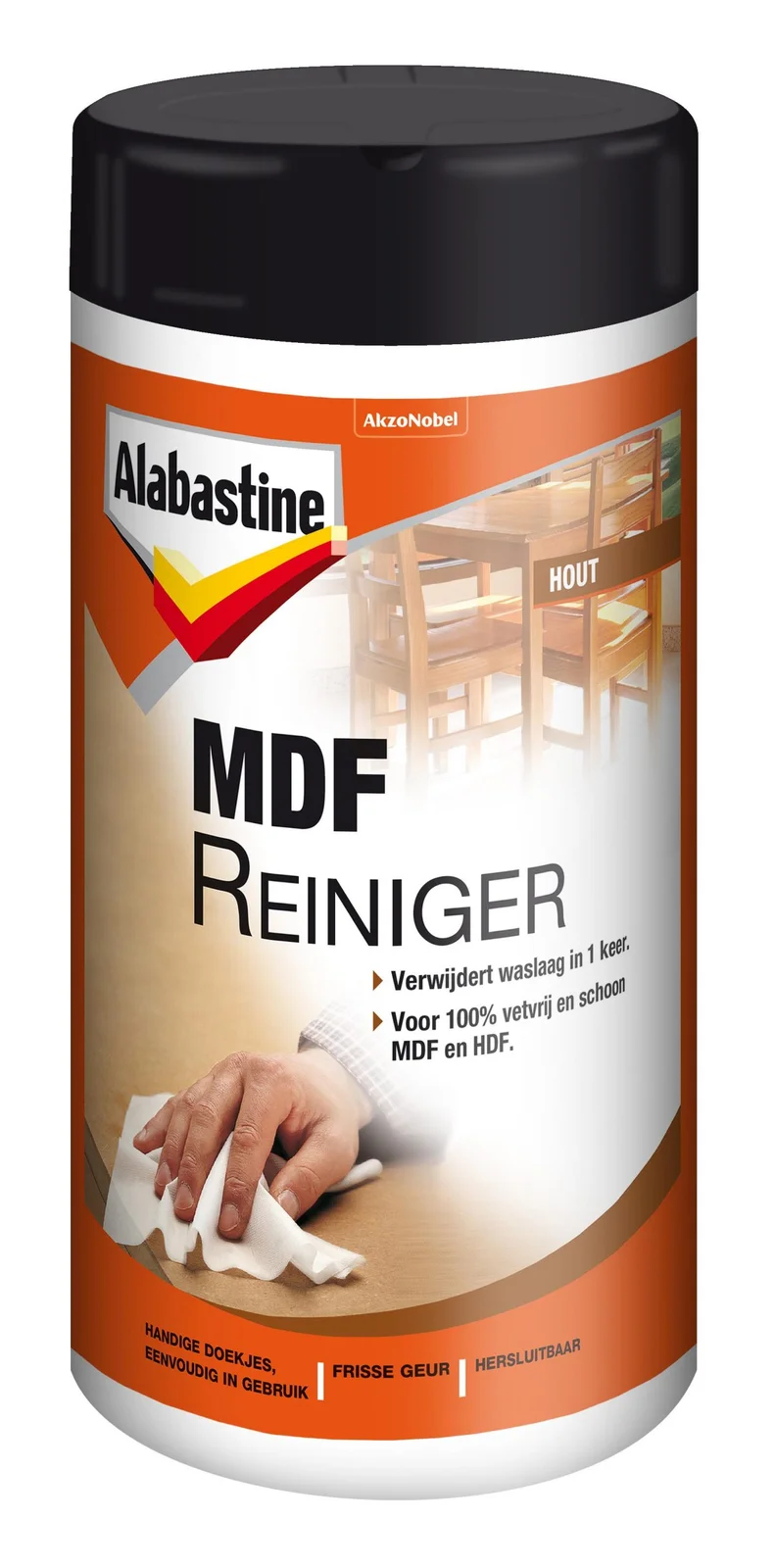 Alabastine MDF Reinigingsdoekjes – 50 stuks