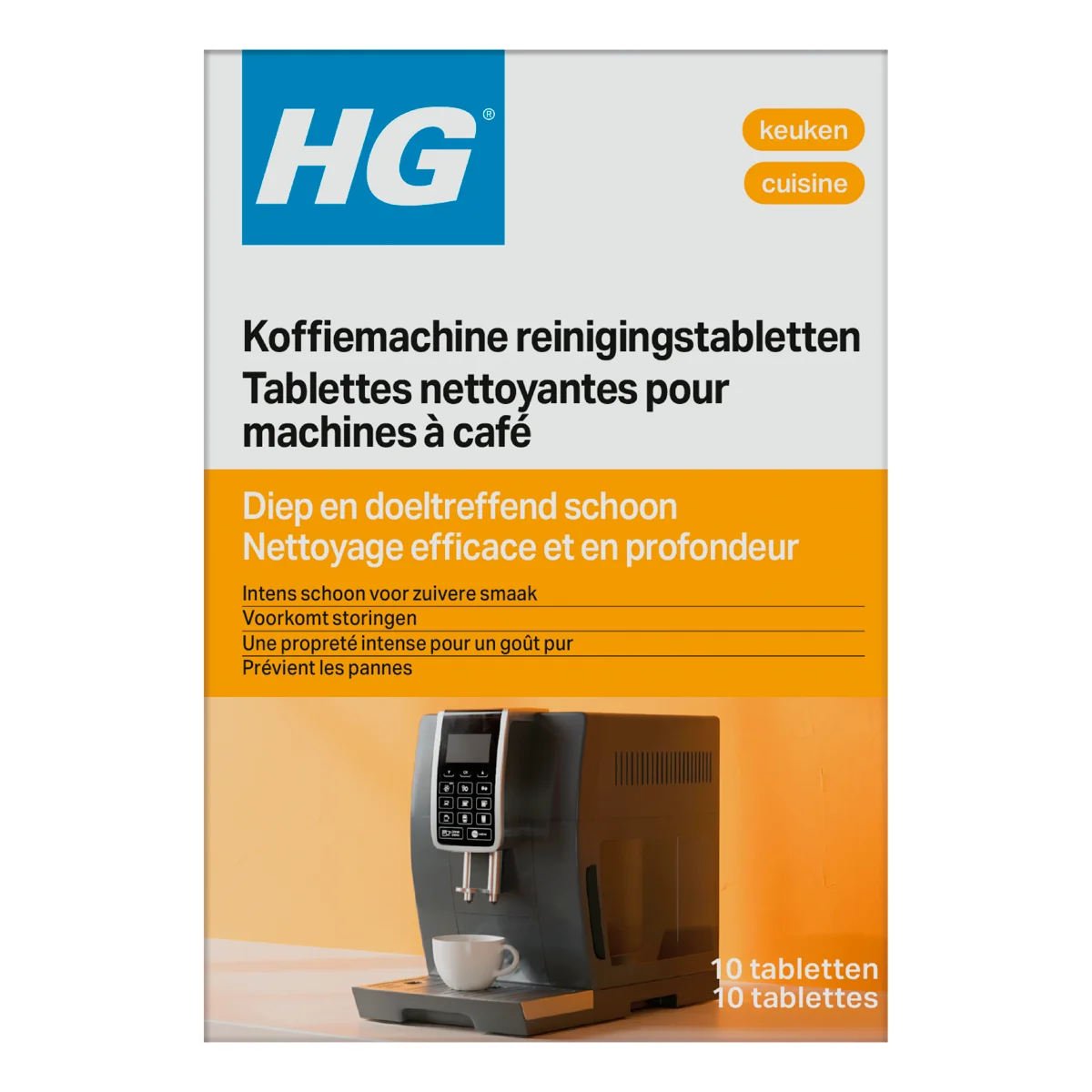 HG Universele Reinigingstabletten Koffiemachines