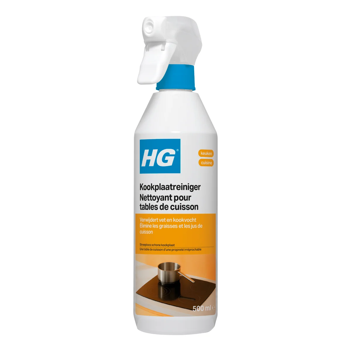 HG Kookplaat Alledag Reiniger 500 ml