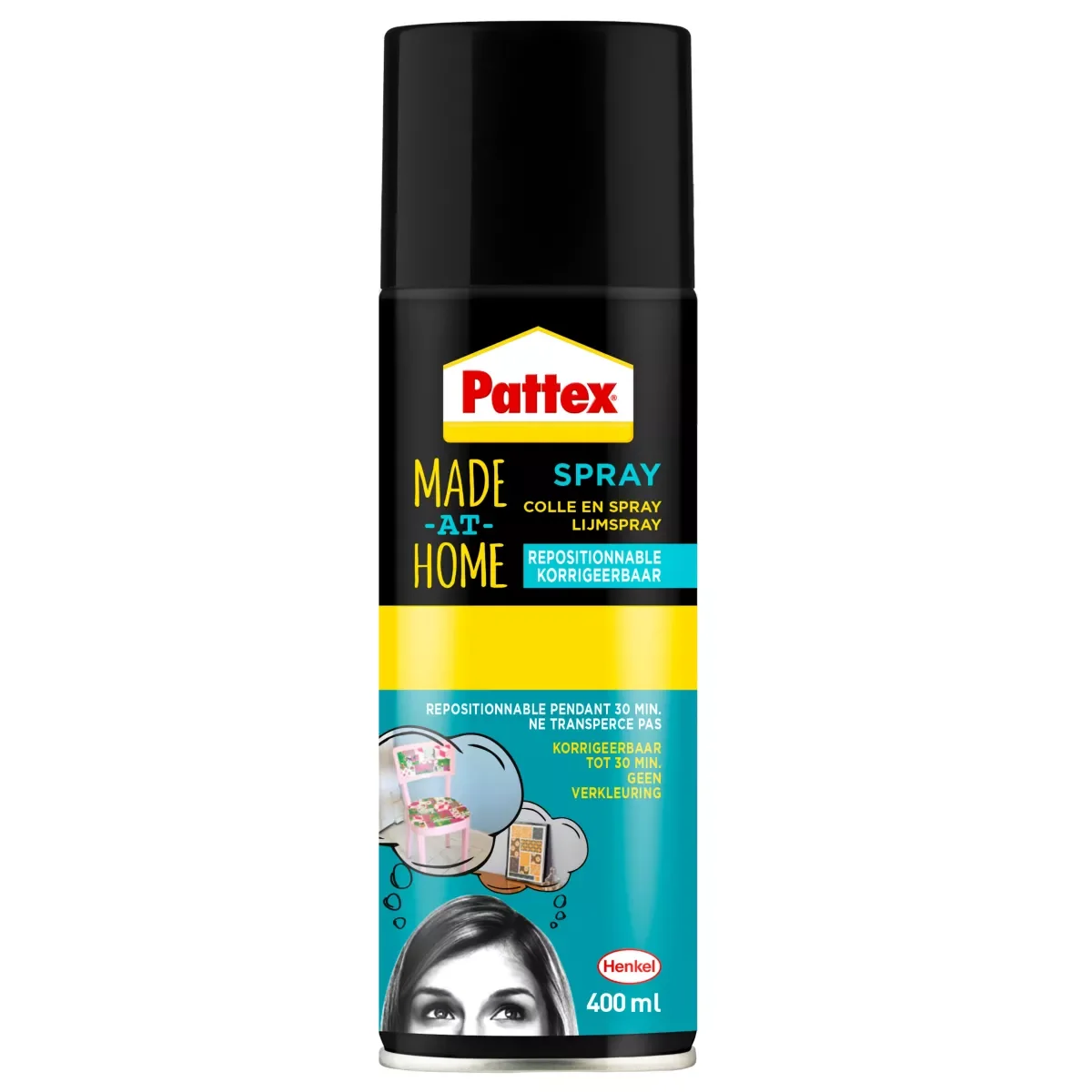Pattex Made at Home Lijmspray Corrigeerbaar