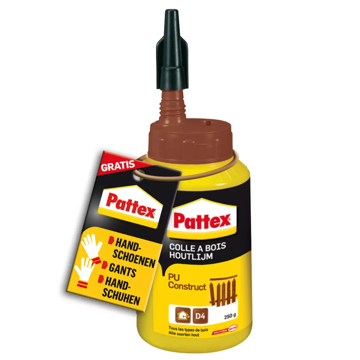 Pattex Houtlijm PU Construct 250 gram
