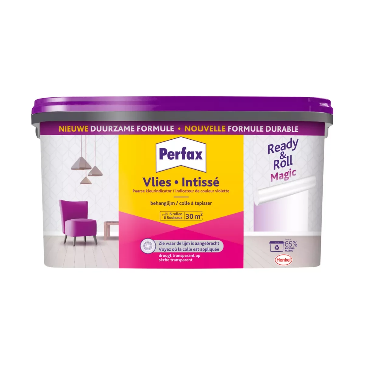 Perfax Ready&Roll Vlies Magic Behanglijm 4,5 KG