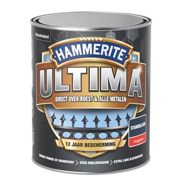HT Ultima HG Staalblauw 750 ml Hoogglans