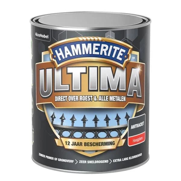 HT Ultima HG Antraciet 750 ml Hoogglans
