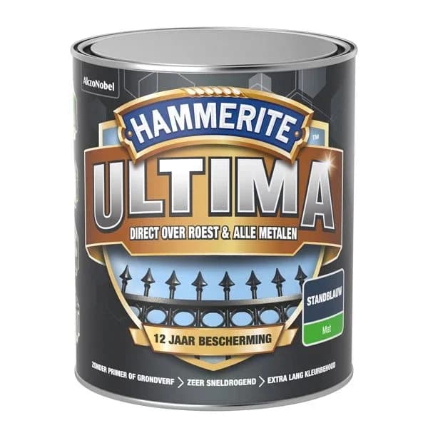 HT Ultima Mat Staalblauw 750 ml