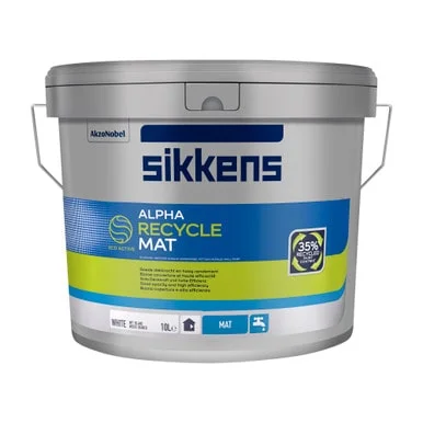 Sikkens Alpha Recycle MAT WHITE 10L
