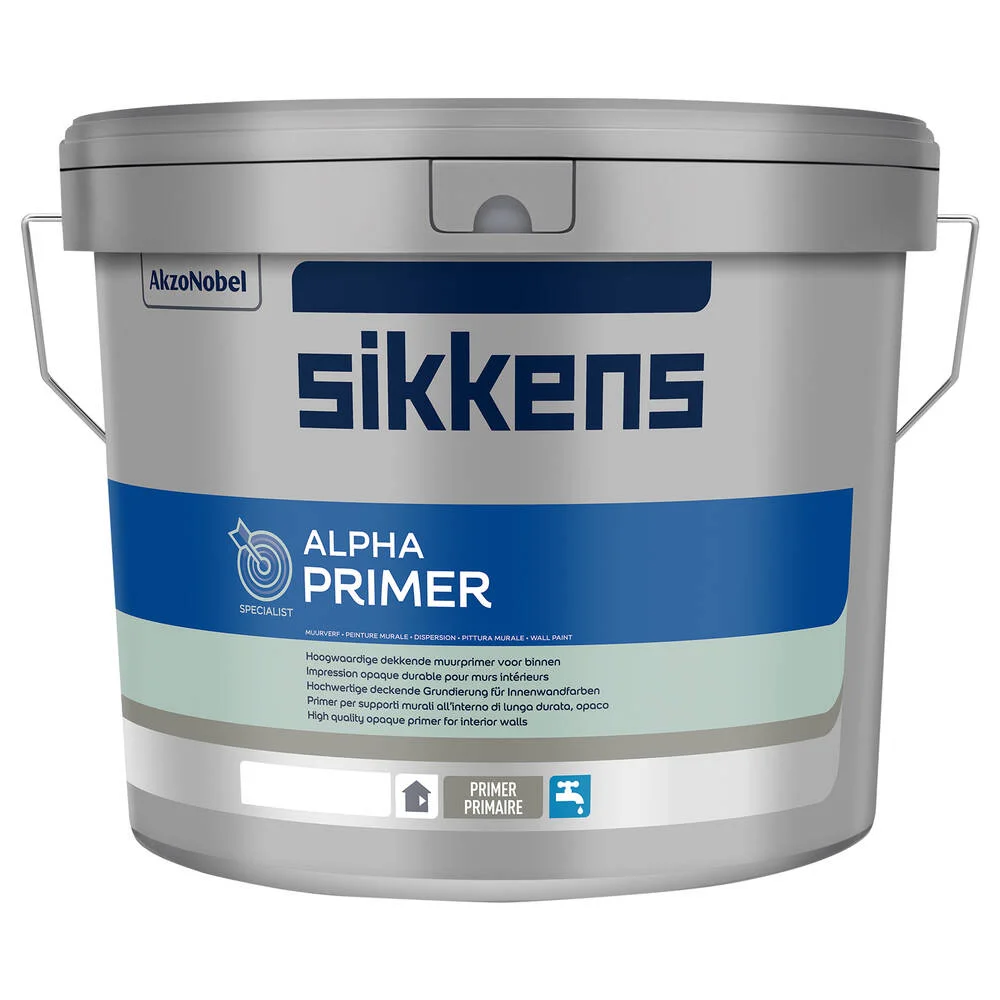 Sikkens Alpha Primer wit/ 10L