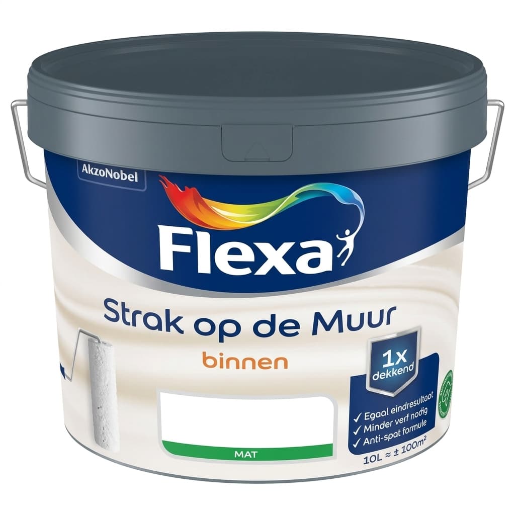 Flexa Strak op de Muur Mat 10 liter