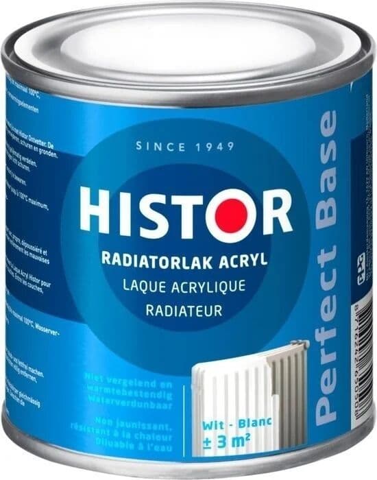 Histor Perfect Base Acryl Radiatorlak creme 750 ml