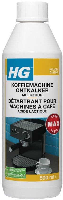 HG Ontkalker Koffieapperaat Melkzuur