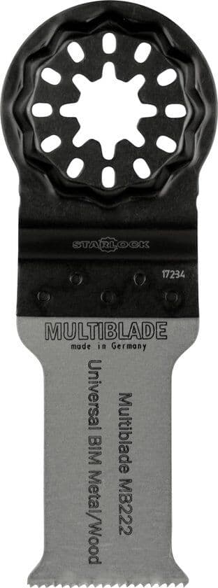 Multiblade Starlock MB222 Bi-metaal zaagblad 28mm