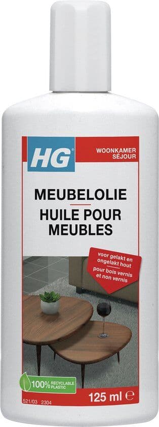 HG Verzorgende Meubelolie Eik/Mahonie/Kersen