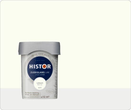 Histor Perfect Finish Alkyd Zijdeglans Leliewit 6213 750 ml