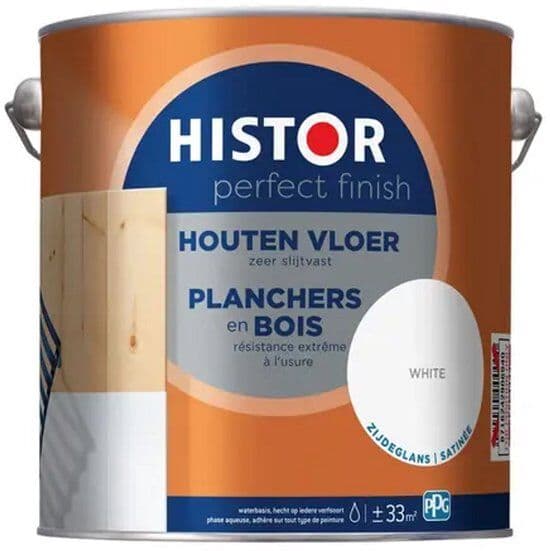 Histor Perfect Finish Houten vloer 2,5L White