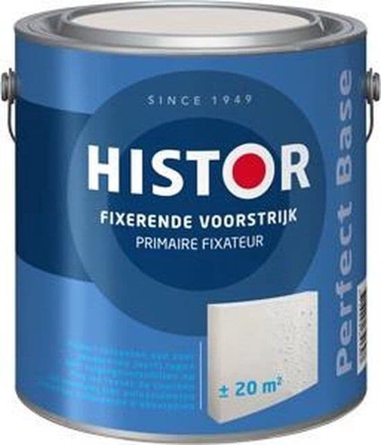 Histor Perfect Base Fixerende Voorstrijk 2,5L Wit 7000
