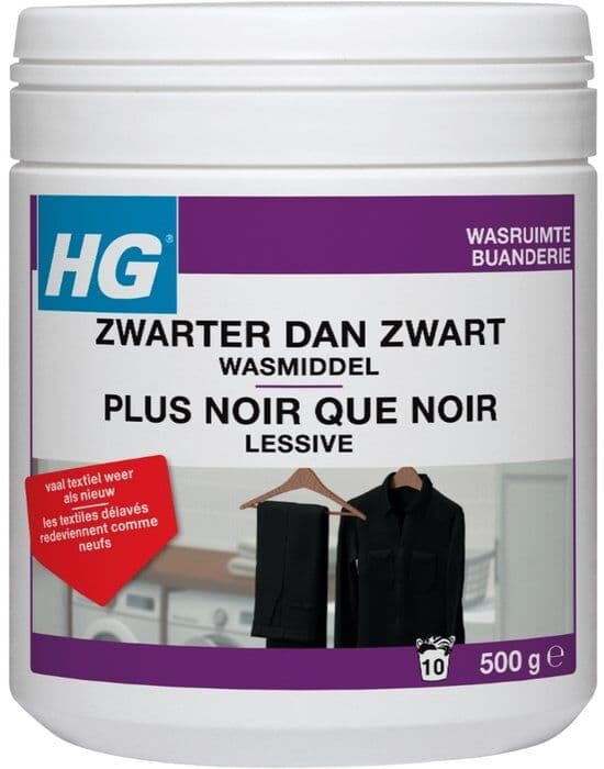 HG Zwarter Dan Zwart Wasmiddel