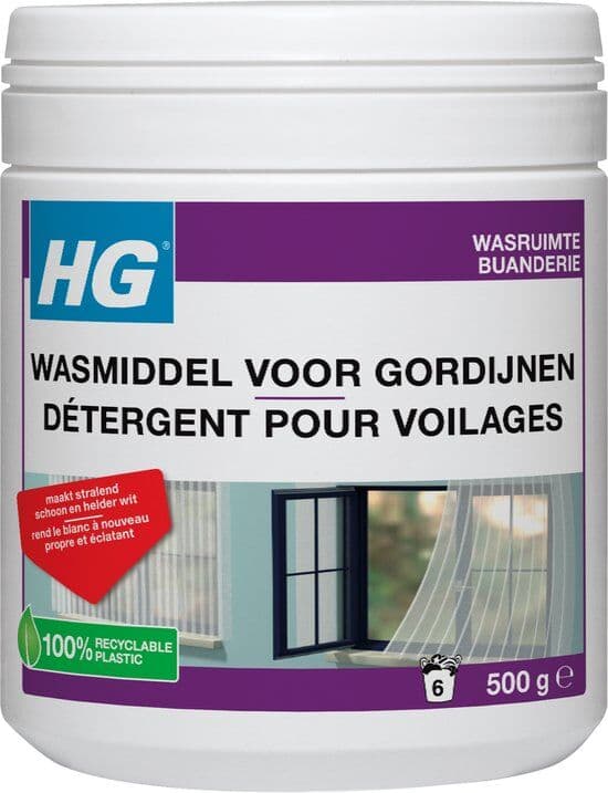 HG Wasmiddel Witte Vitrage 500 GR