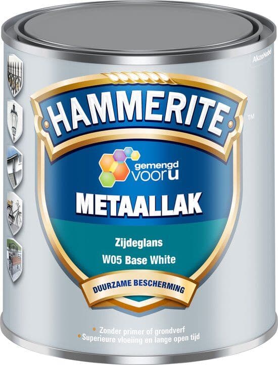 Hammerite Zijdeglans Metaallak 1 liter