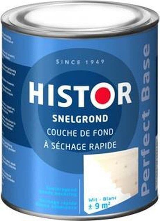 Histor perfect base 7000 snelgrond wit 0,75l