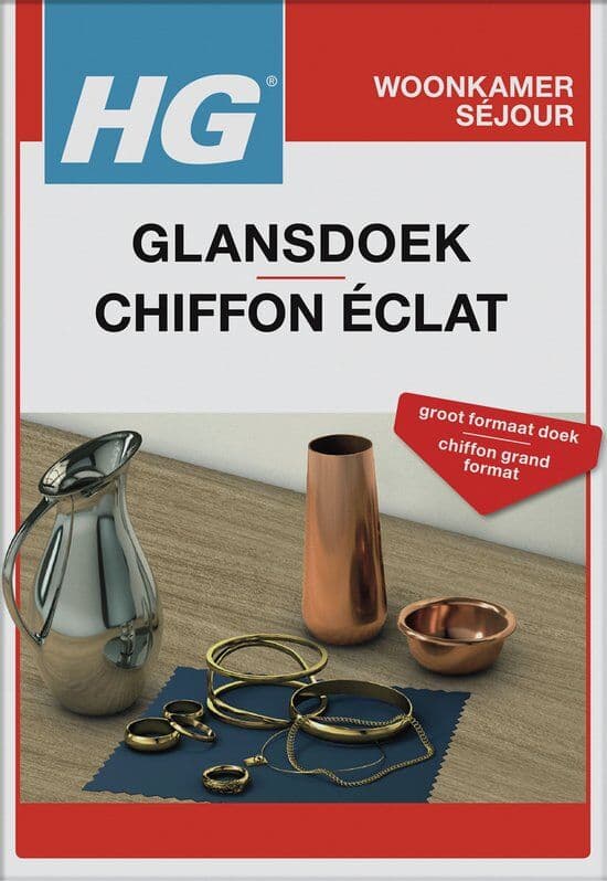 HG Zilver Glansdoek