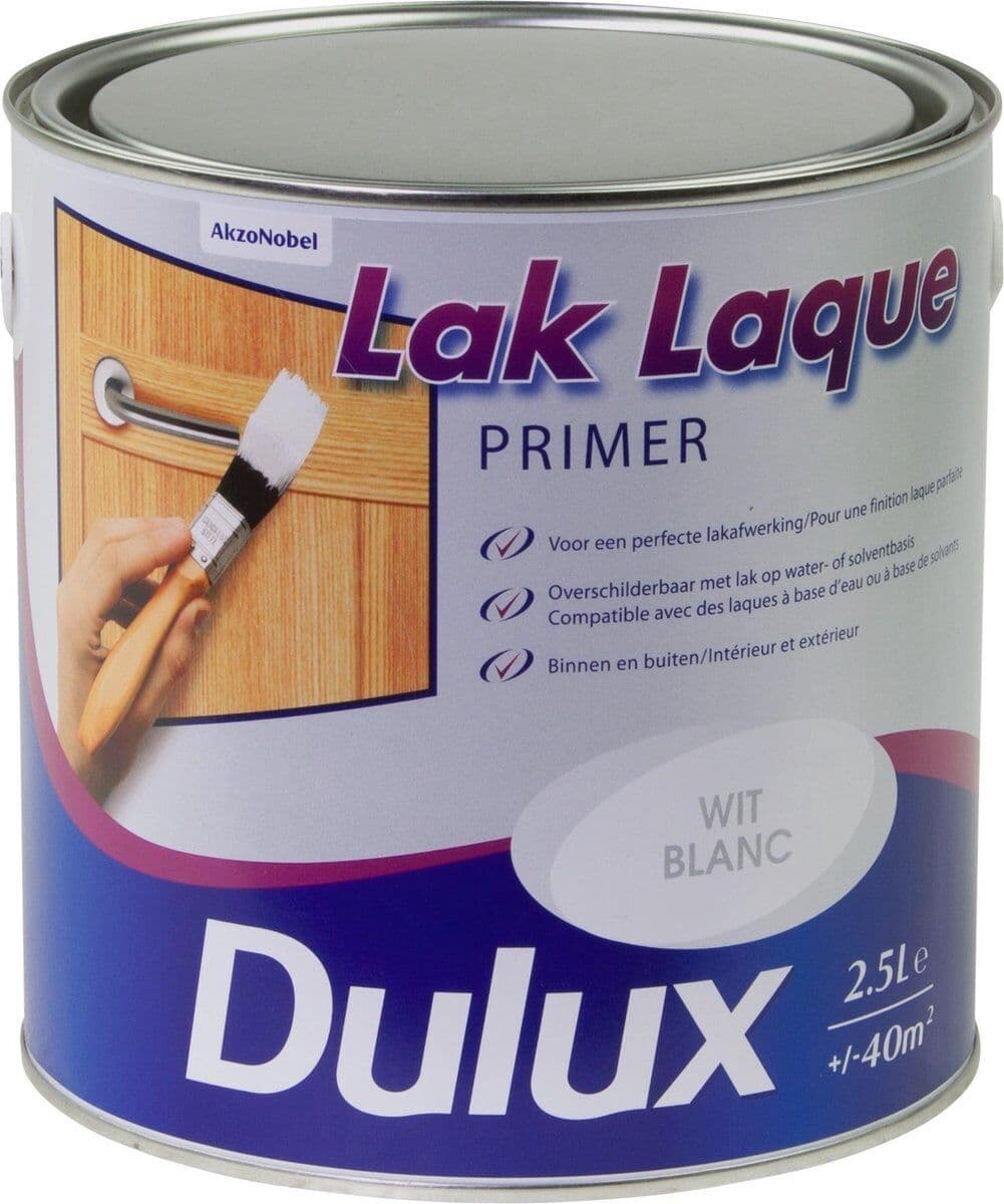 DULUX Primer Lak Wit 2,5 L