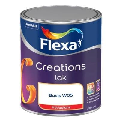 Flexa Creations Lak Hoogglans - Mengverf