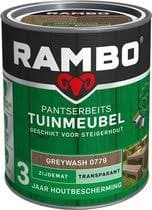 Rambo Pantser B. Tuinm. 0.75L 0779 Greywash Zijdemat transparant