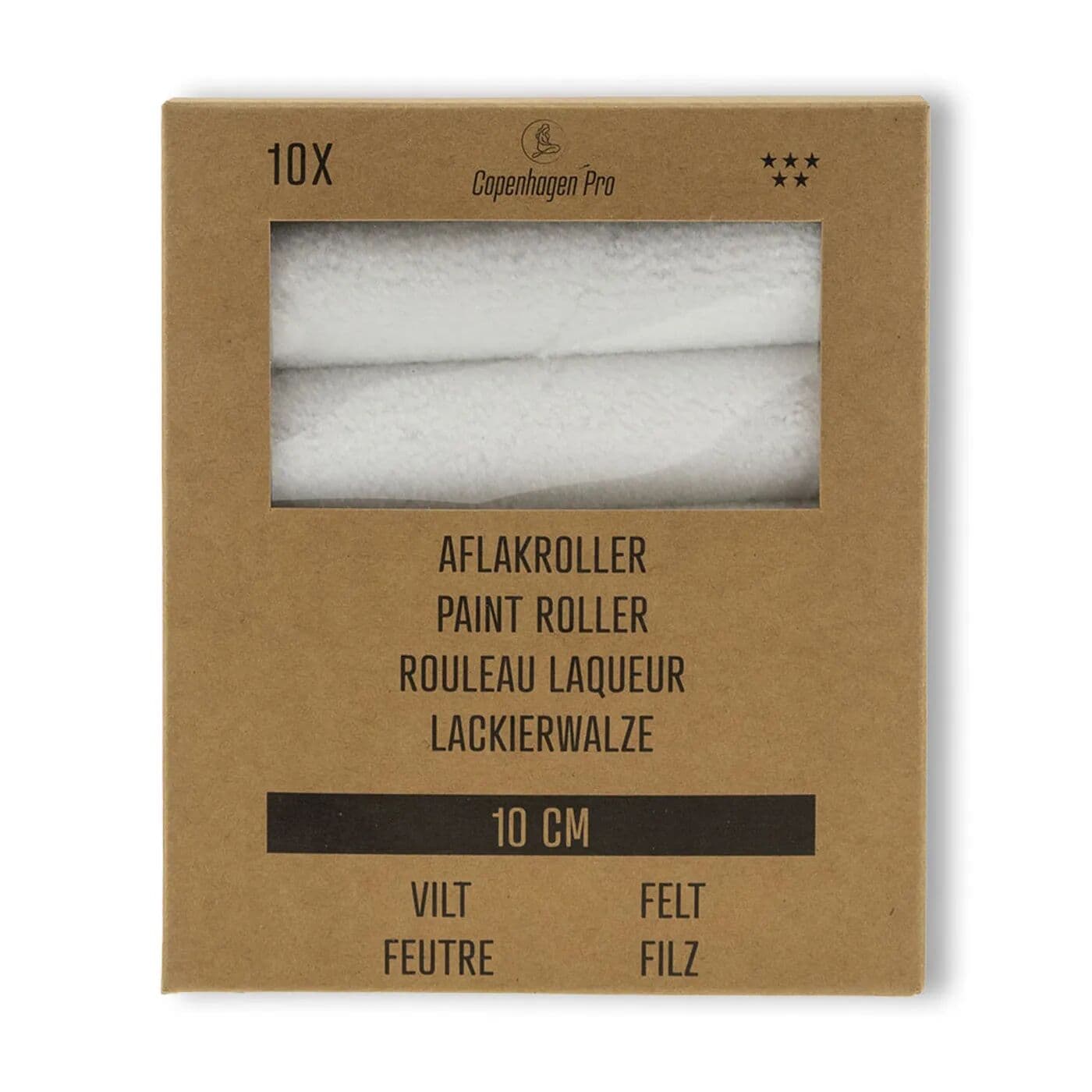 Copenhagen Gold Aflakroller Viltroller 10 x 10 cm
