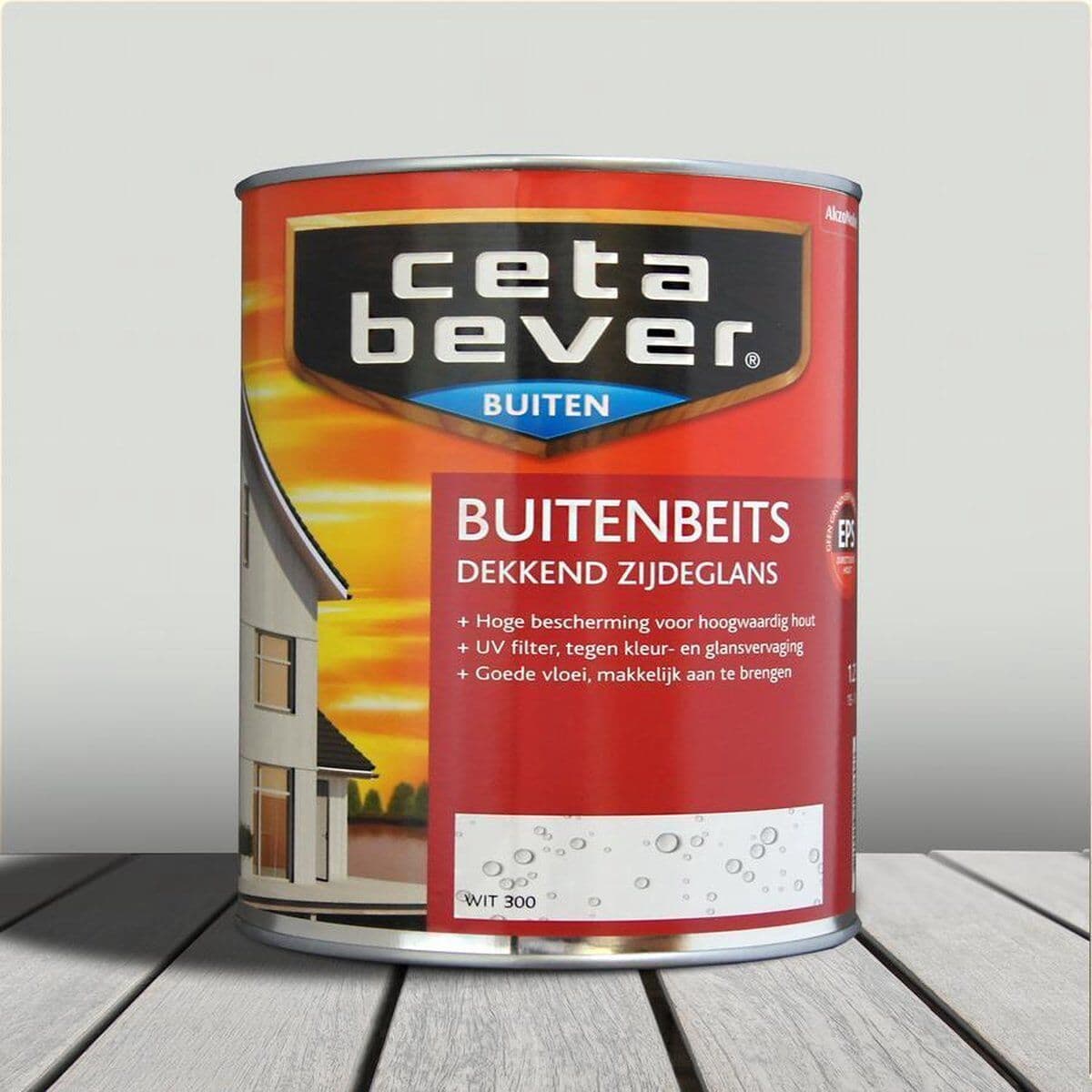 CetaBever Buitenbeits Dekkend Wit