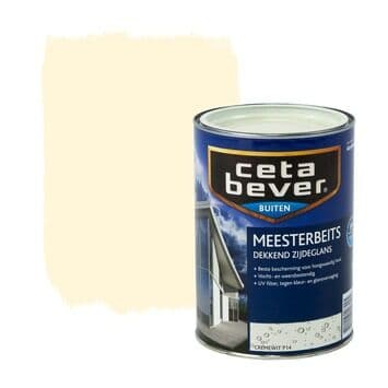 CetaBever Meesterbeits Dekkend Cremewit 714 1,25 L