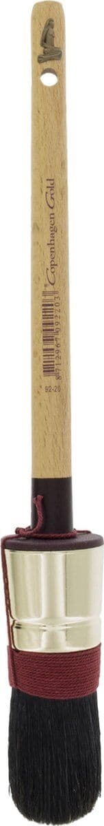 Copenhagen Gold Acryl Ronde Kwast Maat 20