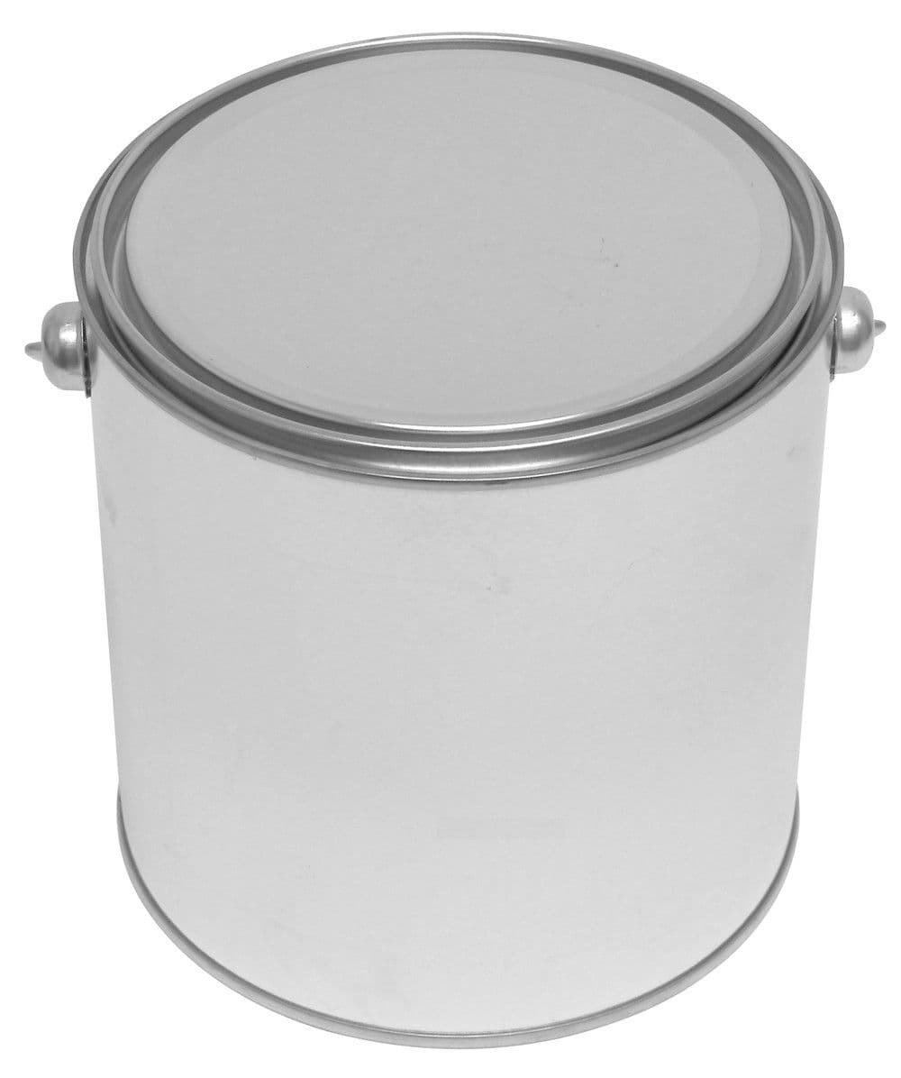 Leeg verfblik 2,5 liter + deksel gecoat