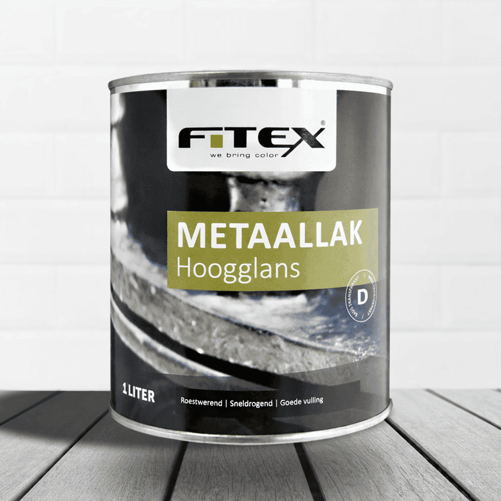 Fitex Metaallak Hoogglans 1 liter