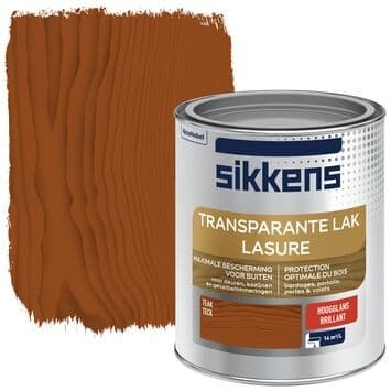 Sikkens Transparante Lak Teak HG 0,75 L