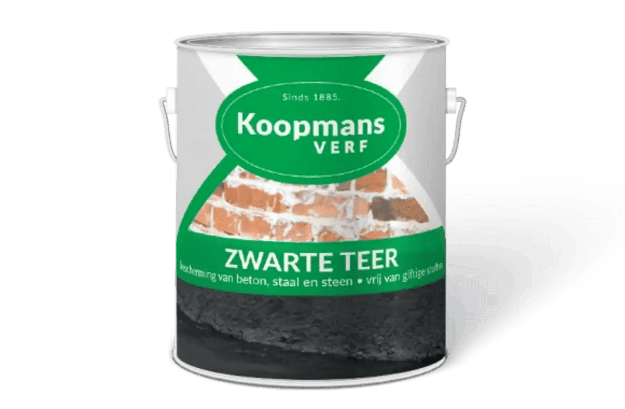Koopmans Zwarte Teer 750 ml Mat